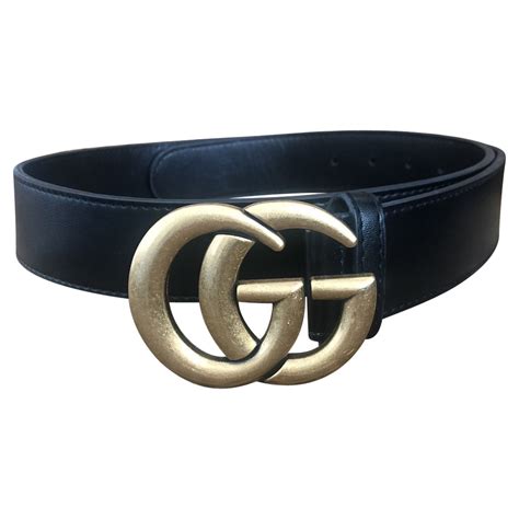 ceinture gucci double g argent femme|Gucci Ceinture à Boucle Double G .